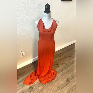 Orange Fashion Nova Dress